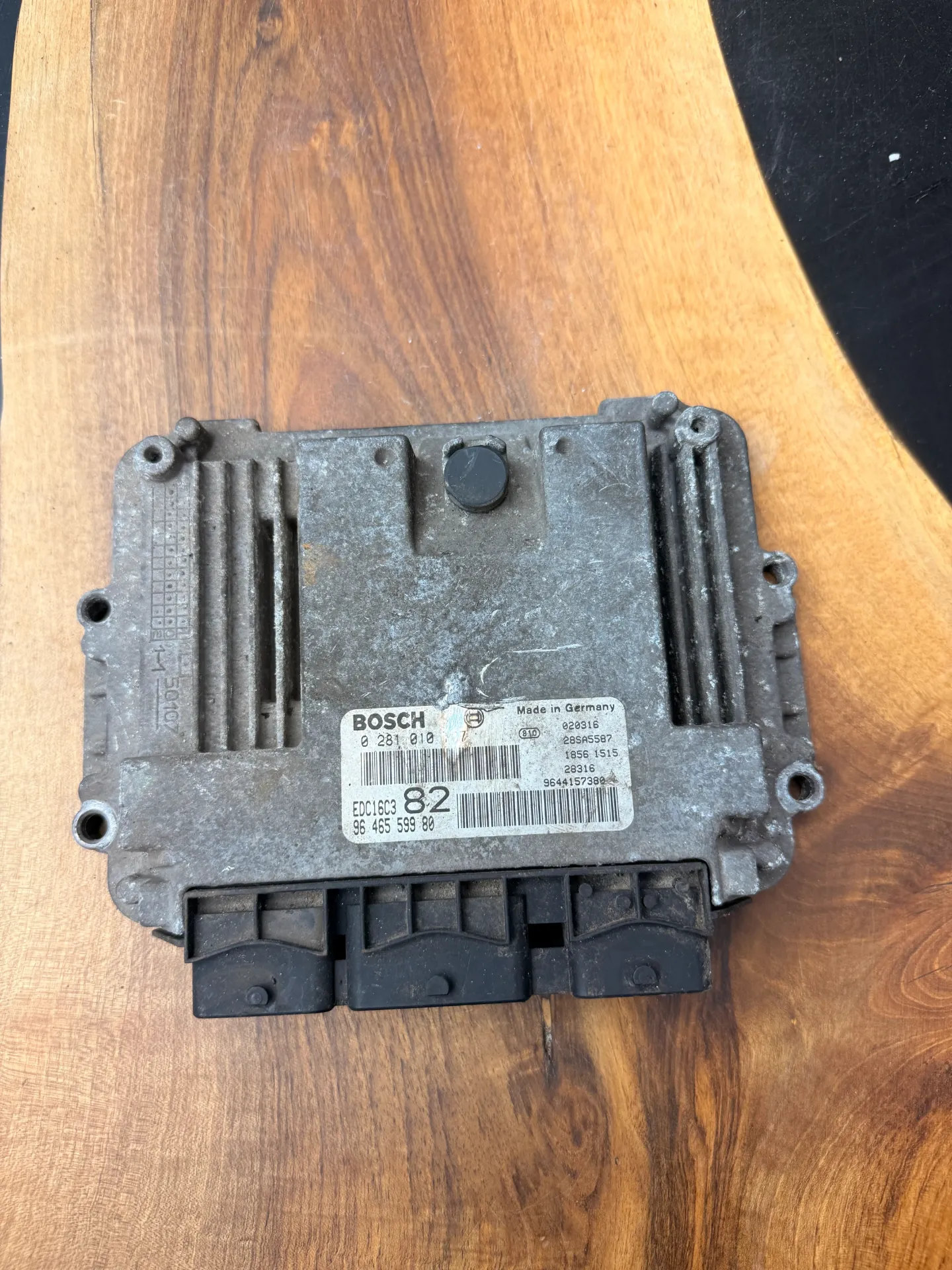 Calculateur Moteur | EDC 16C3-9.12 | 0281010707 | 9646569980 | 28SA5587