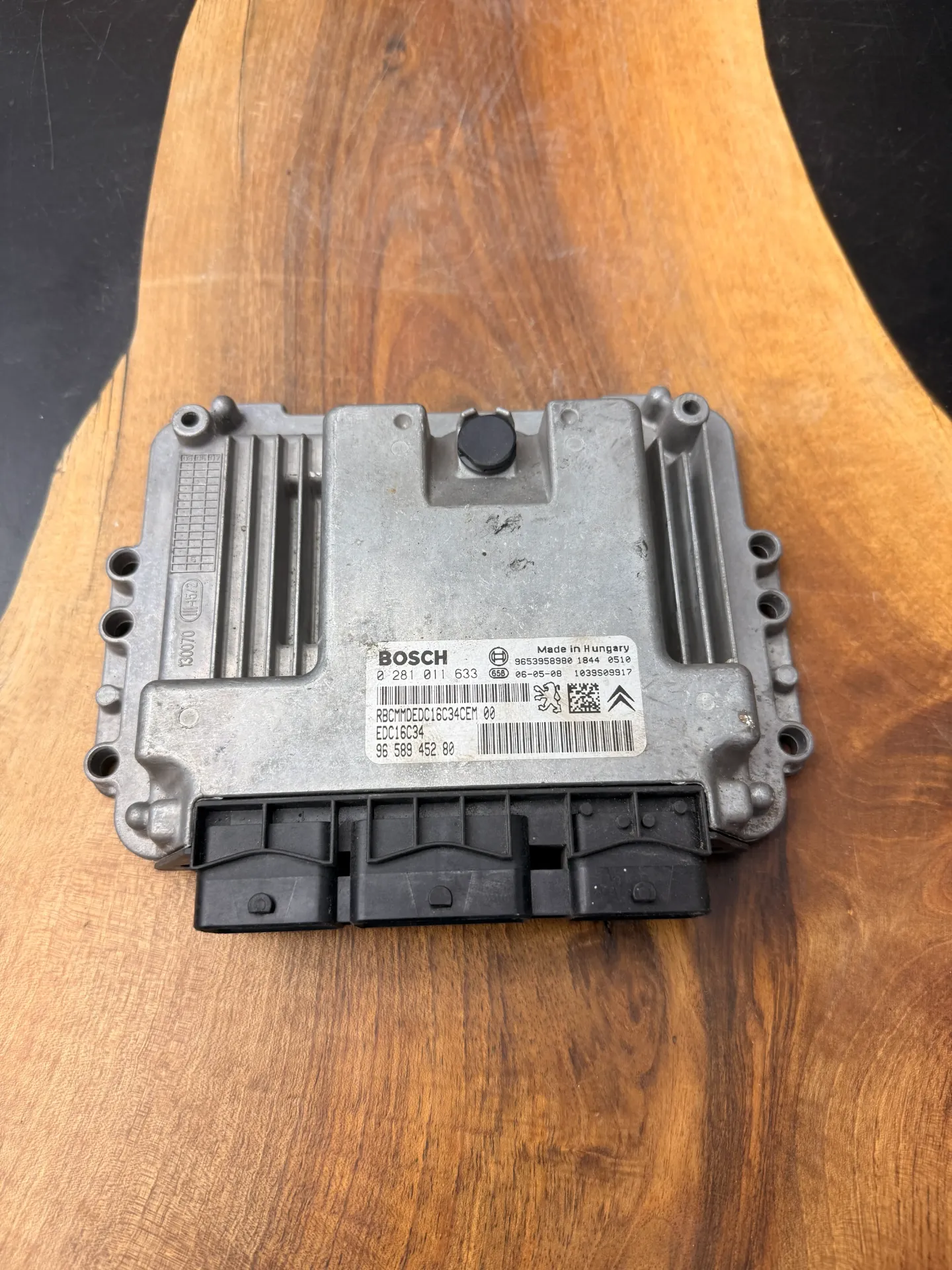 Calculateur Moteur | EDC16C34-2.10 | 0281011633 | 9658945280 | 1039S09917