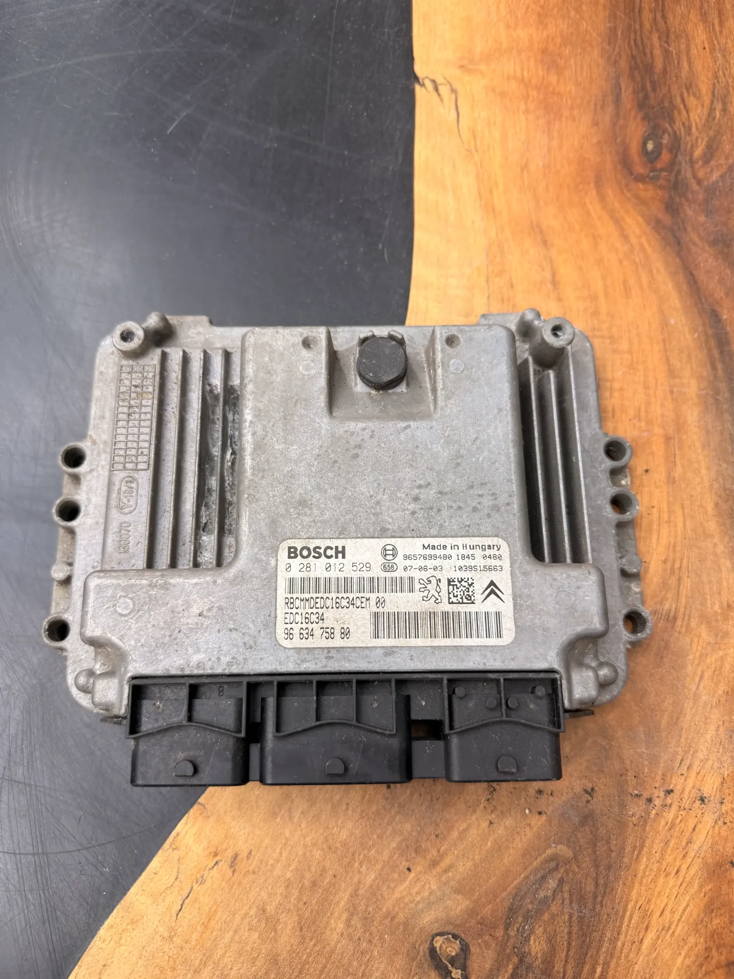 Calculateur Moteur I EDC16C34-4.61 | 0281012529 | 9663475880 | 1039S15663