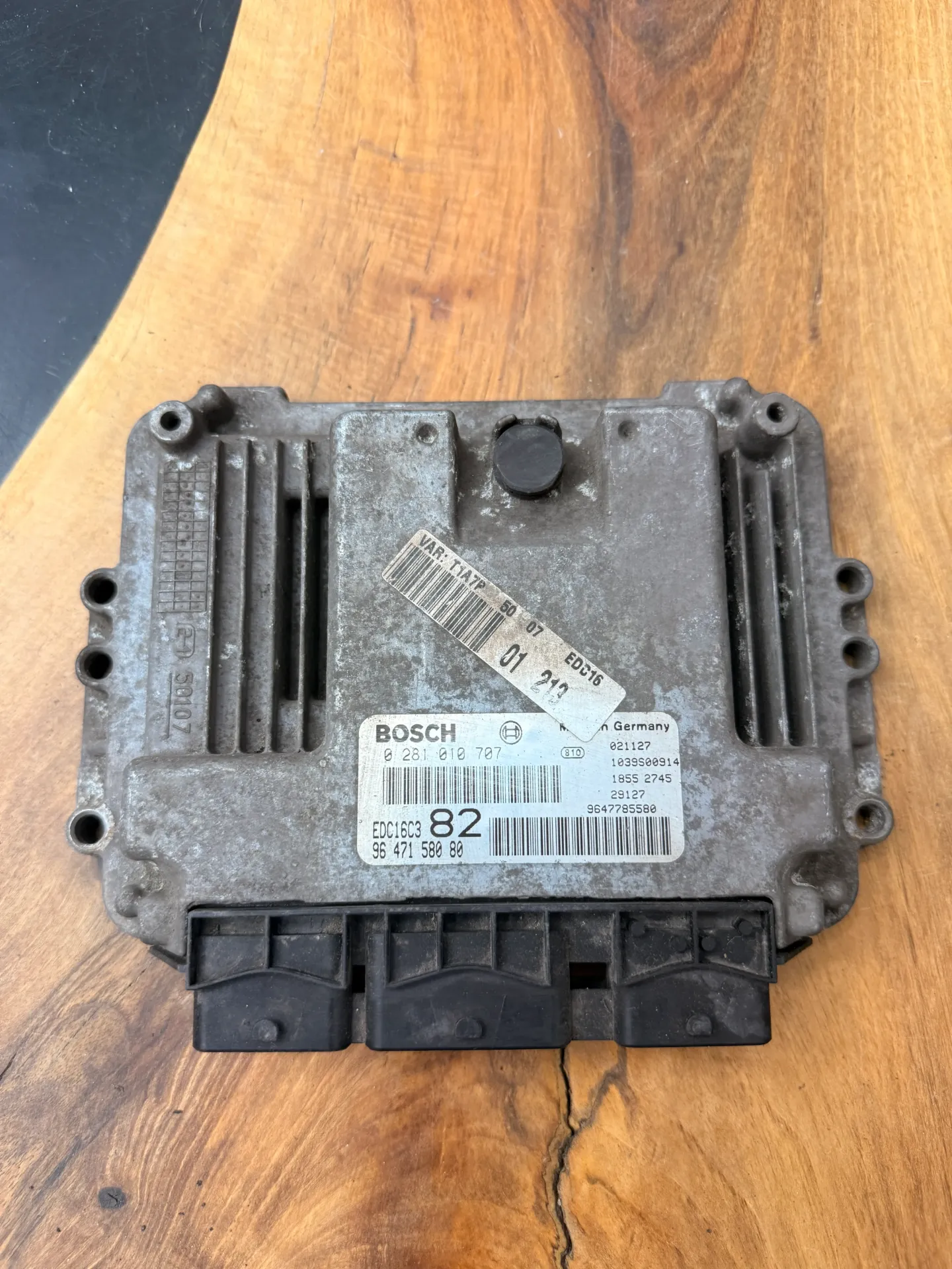 Calculateur Moteur | EDC16C3-9.12 | 0281010707 | 9647158080 | 1039S00914